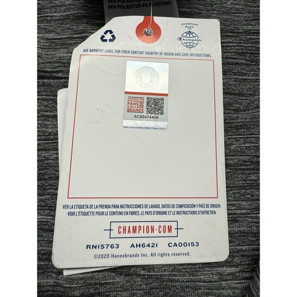 Oklahoma State University Cowboys Champion 1/4 Zip XXL Heather Gray Pullover NWT - Picture 4 of 5